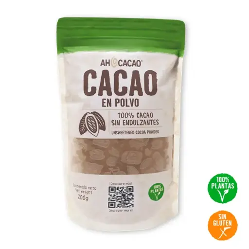[7503021333100] Cacao en polvo (alcalino), bolsa 200g