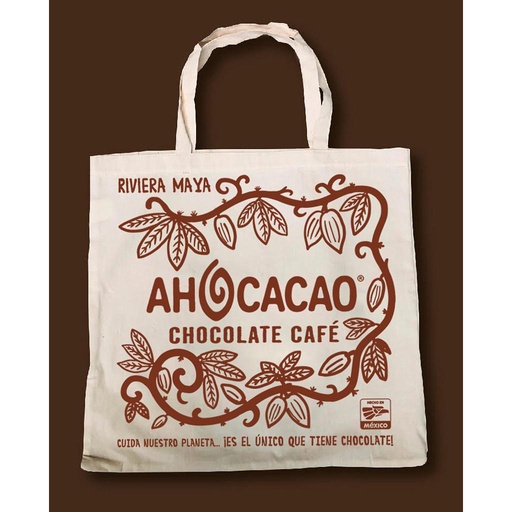 [BolsaReuManta] Bolsa manta para compras Ah Cacao 40x40 cm